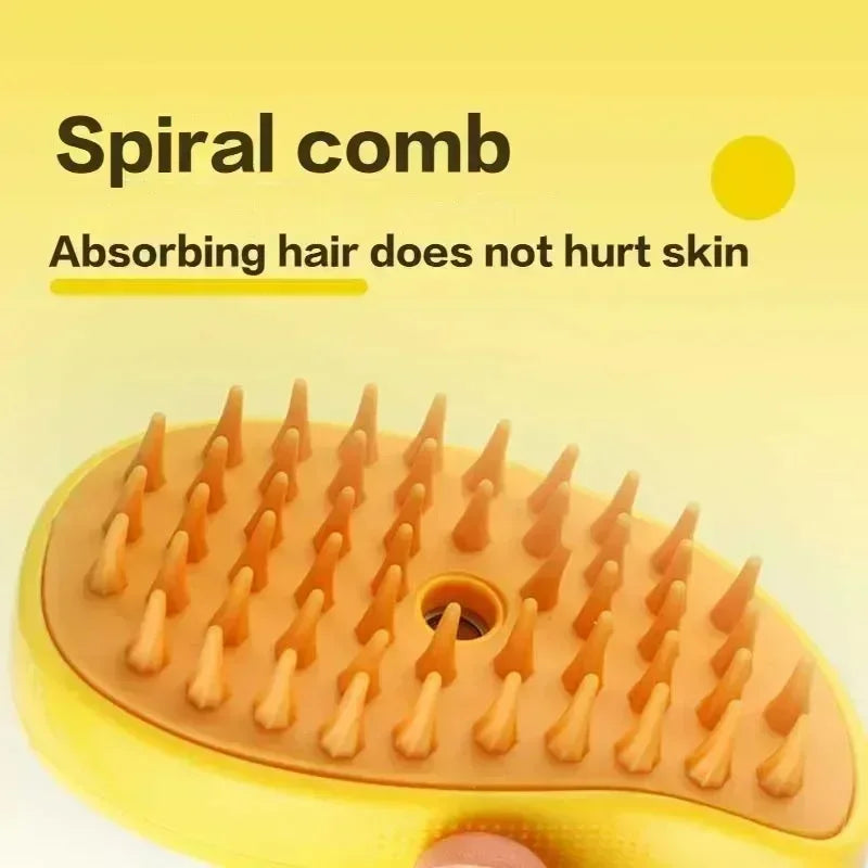 3-in-1 Steamy Pet Brush