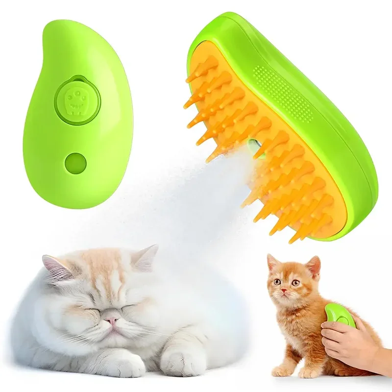 3-in-1 Steamy Pet Brush