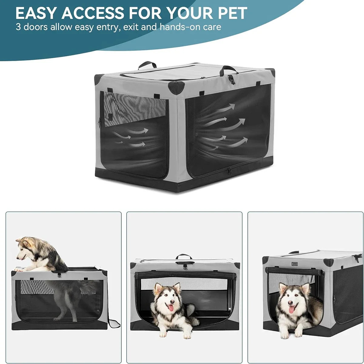 Soft-Sided Dog Travel Crate