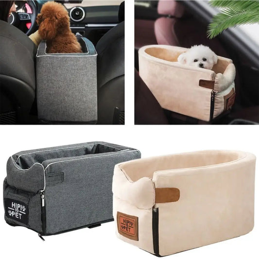 Portable Dog Car Seat Bed