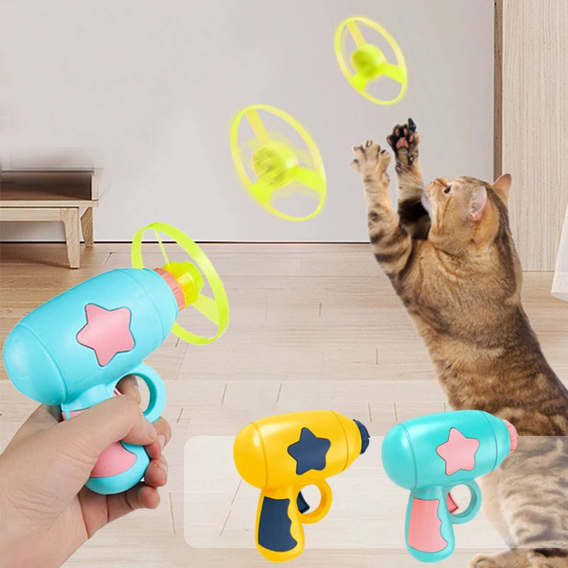 Interactive Cat Flying Disc