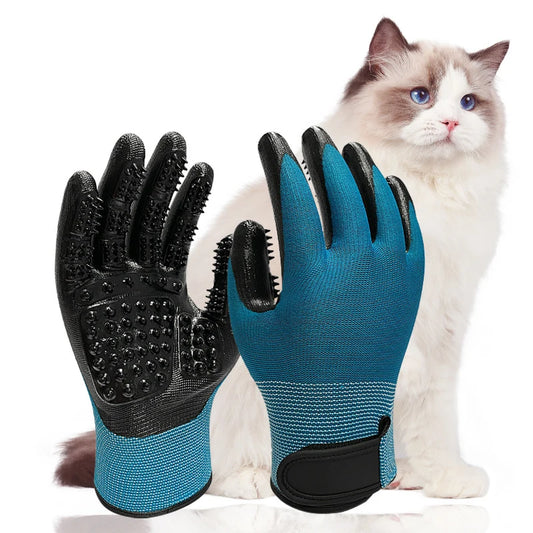 Pet Grooming Massage Gloves