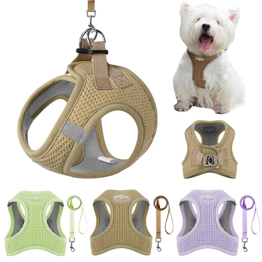 Breathable Pet Harness Set