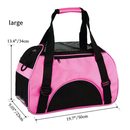 Soft-Sided Pet Travel Carrier