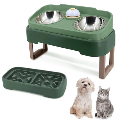 Adjustable 3-in-1 Pet Feeder