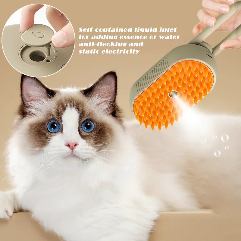 Pet Spray Massage Brush