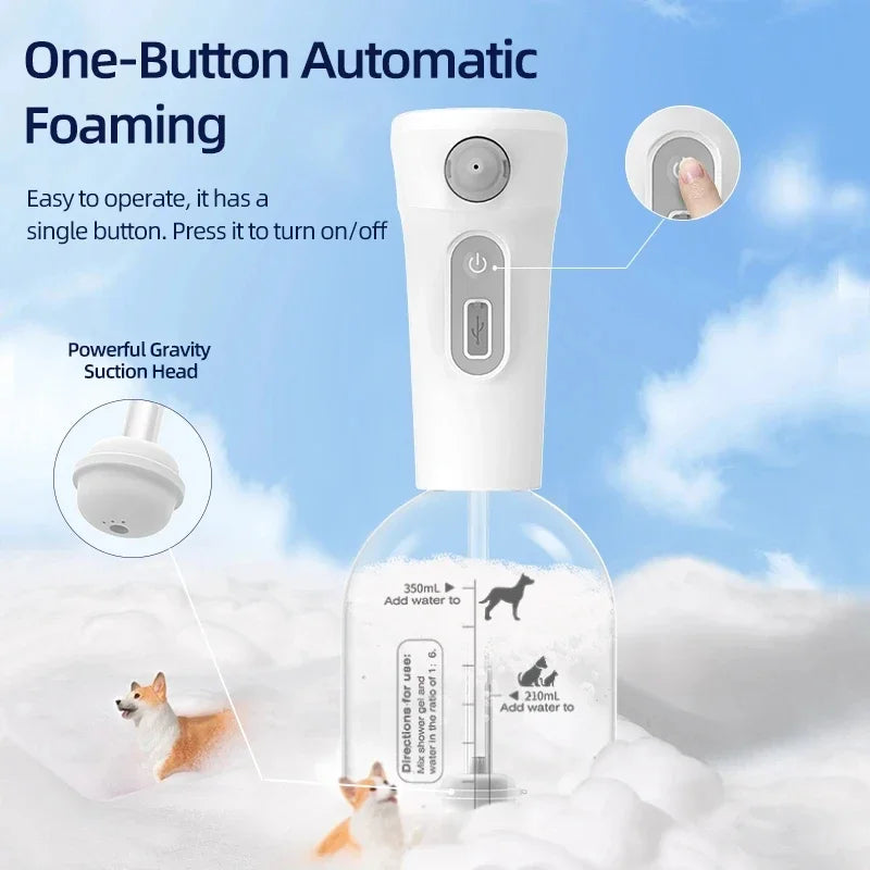 Foaming Pet Soap Dispenser