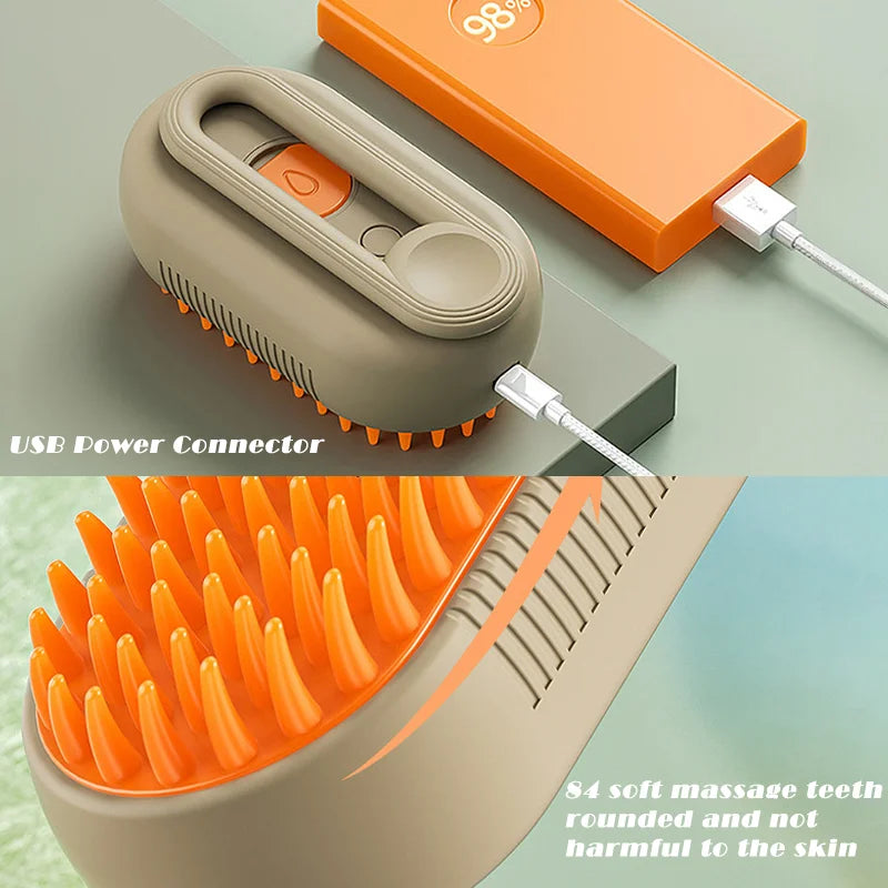 Pet Spray Massage Brush