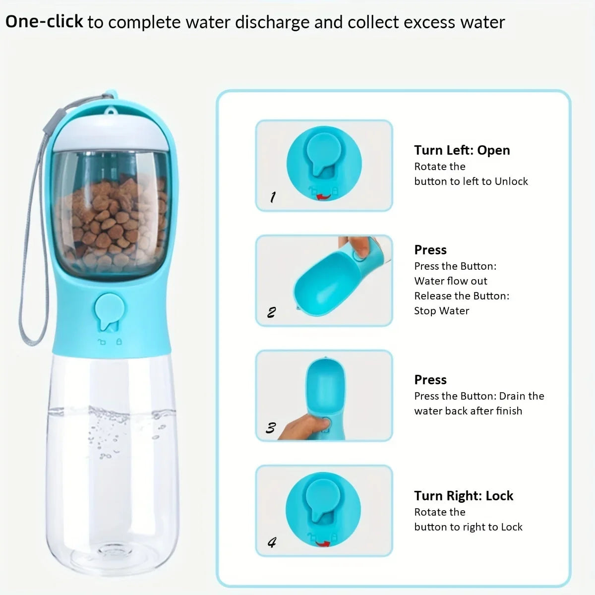 Travel Pet Water Bottle