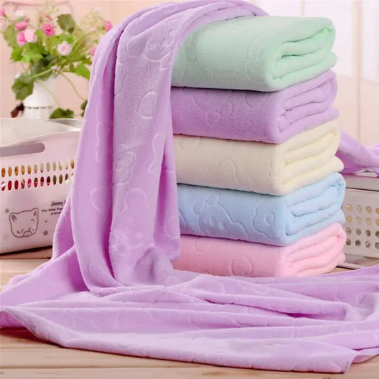 Oversized Microfiber Pet Bath Towel