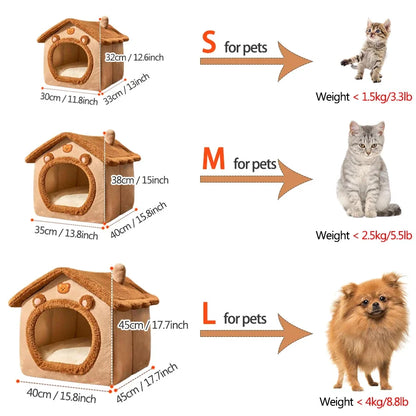 Cozy Foldable Pet House